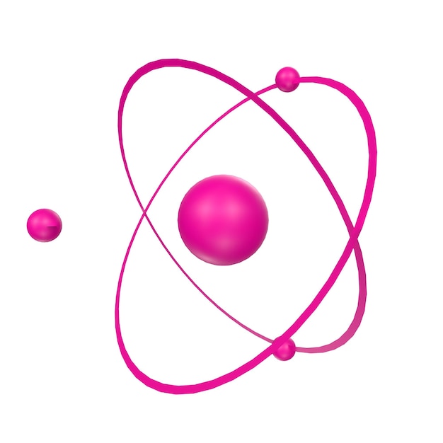 A pink ball with a pink ball inside it