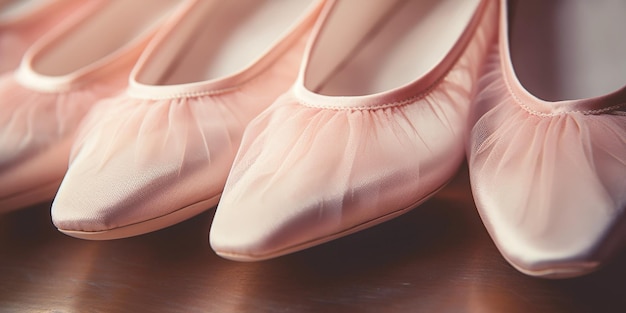 Pink Ballet Shoes Collection