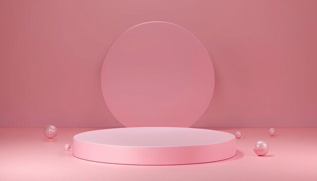 pink barbie concept background