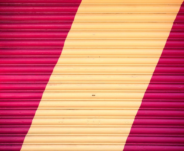 Pink and beige iron shutter background