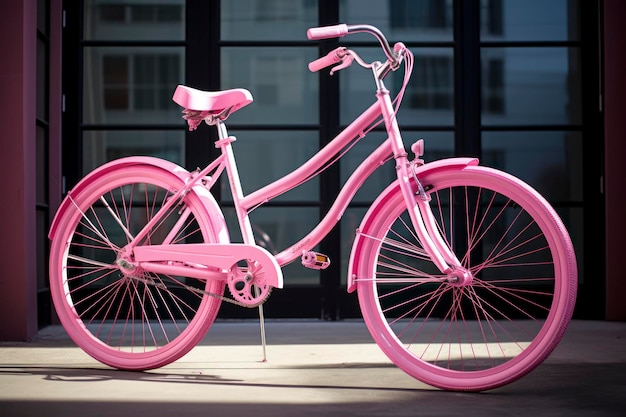 Pink bike