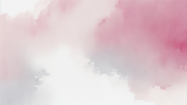 Photo pink bleeding watercolor texture background