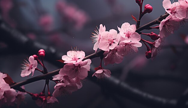 写真 花の花びらに ⁇ くピンクの花