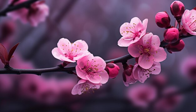 写真 花の花びらに ⁇ くピンクの花