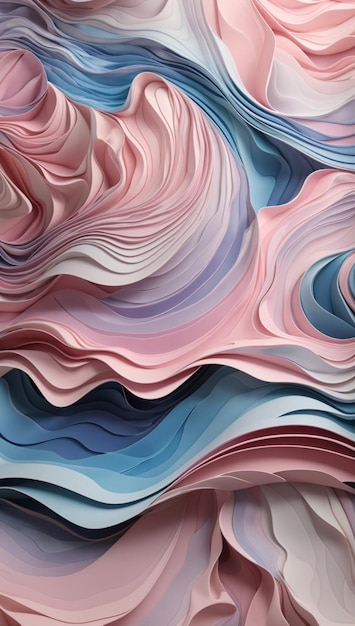 Pink and Blue Abstract Background