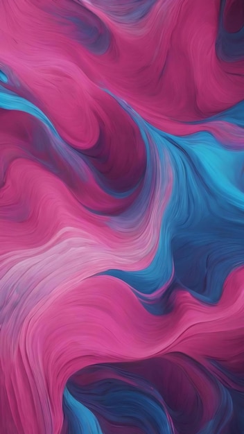 Pink and blue abstract wallpaper generative ai