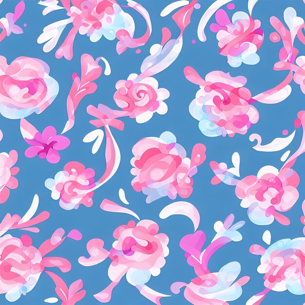 Pink and blue background