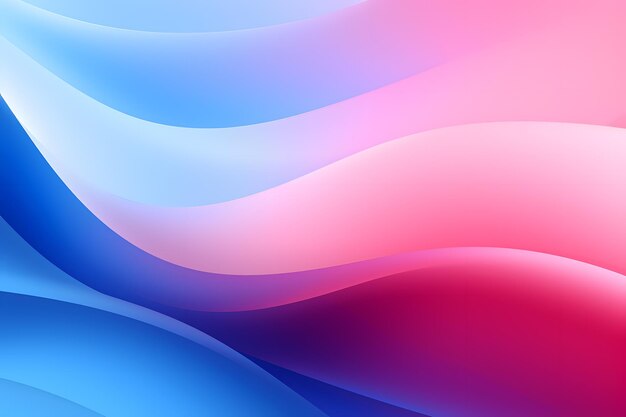 Photo pink and blue beautiful gradient background