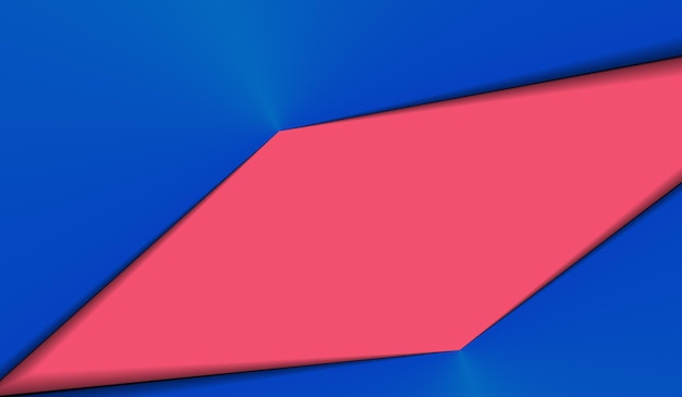 Pink blue card abstract background