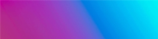 Photo pink and blue gradient panorama banner background