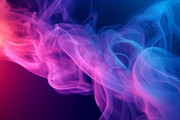 Blue Pink Smoke Steam Background On Stock Illustration 2254843321