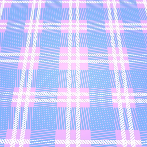 A pink and blue tartan pattern with the word tartan on it