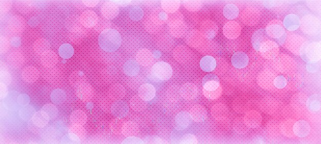 Pink bokeh background for banner poster ad events and various design works