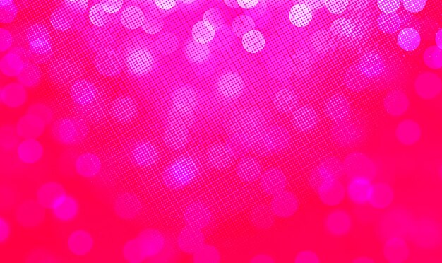 Photo pink bokeh background for banner poster event celebrations and various design works