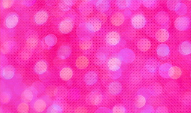 Photo pink bokeh background for banner poster party anniversary greetings and various design works