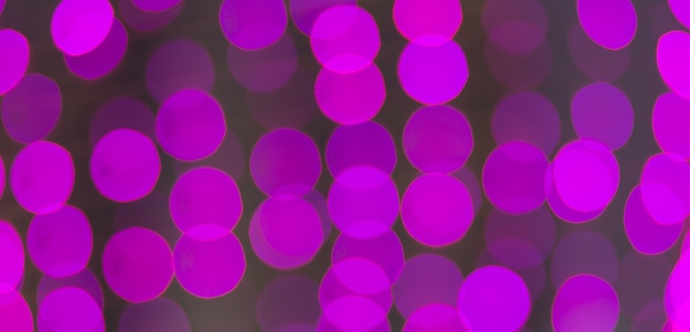 Pink bokeh background.