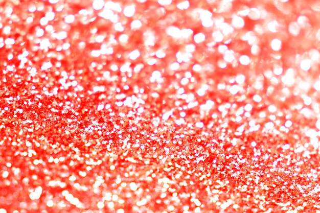 Pink bokeh texture. Festive glitter background with defocused lights