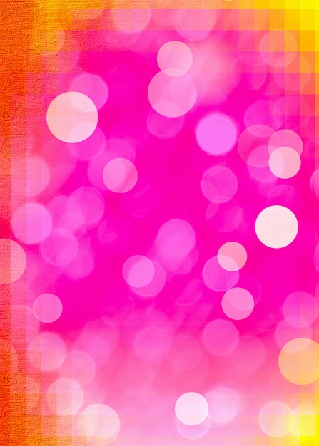 Pink bokeh Vertical background