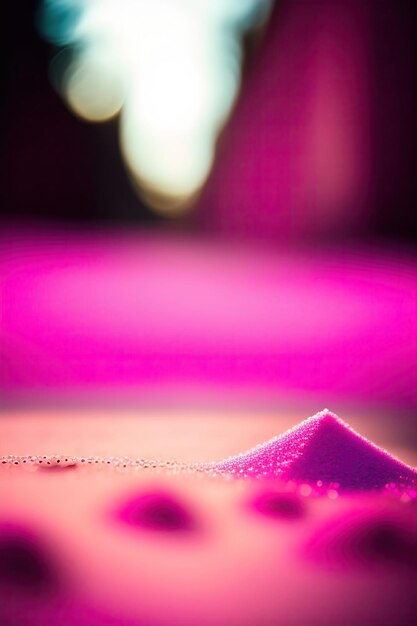 Pink bokeh