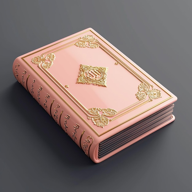 a pink book with the title quot the year quot on the cover