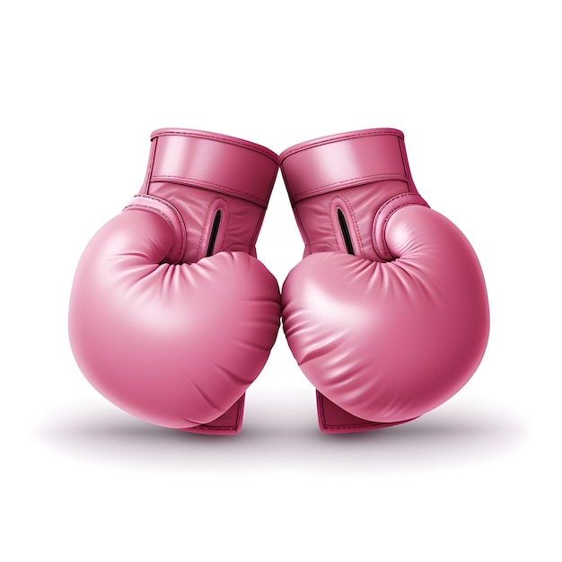 Pink boxing gloves breast Cancer pink gloves