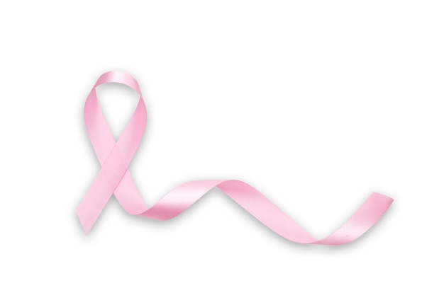 Photo pink breast cancer ribbon