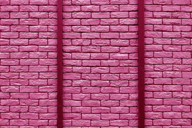 Pink brick building wall. Interior of a modern loft. Background