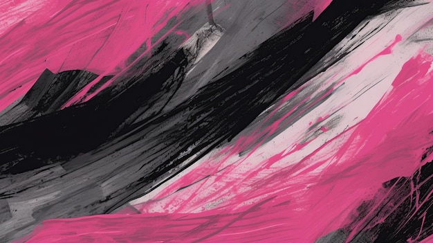 Pink brush stroke textured background