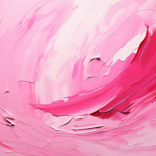 pink brush stroke