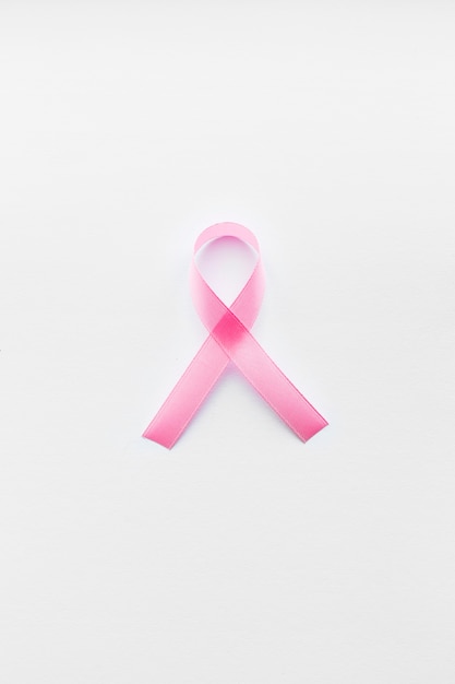 Foto nastro rosa del cancro