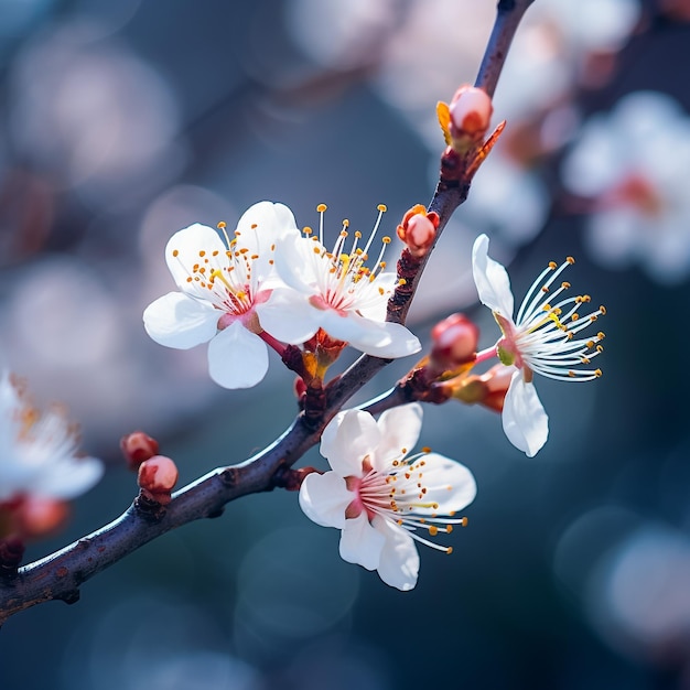 Pink cherry blossom