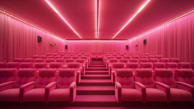 Photo pink cinema