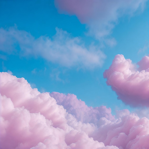 A pink cloud is in the sky with the word cloud on it.