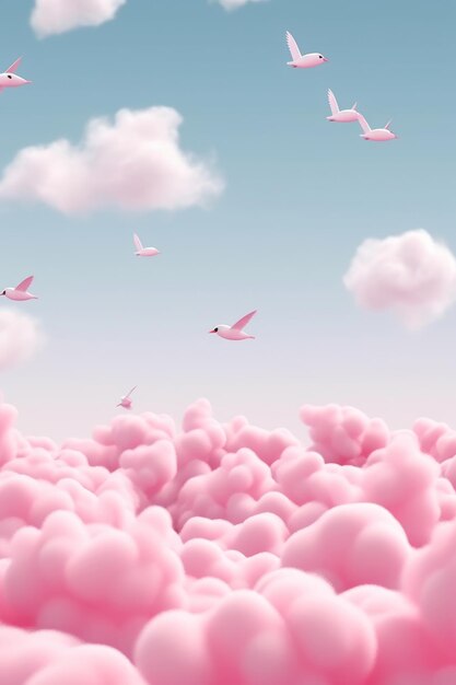 Pink clouds wallpaper is the best high definition wallpaper