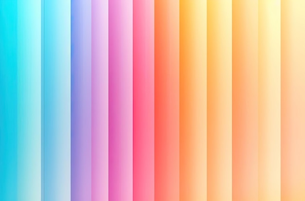 ピンク色のストライプのぼやけた虹の背景
