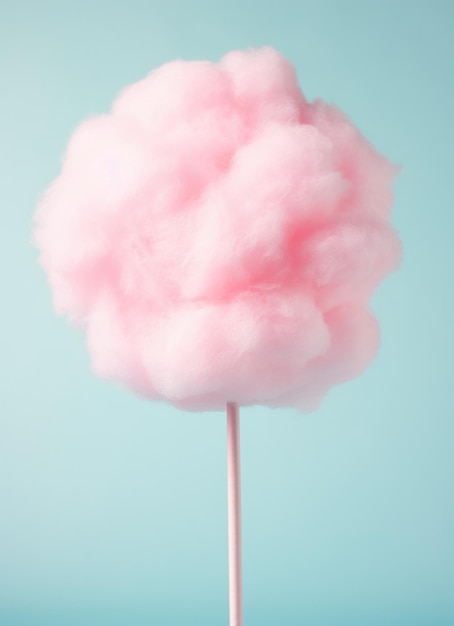 Pink cotton candy