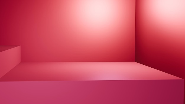 a pink couch with a pink wall and a light on the wall