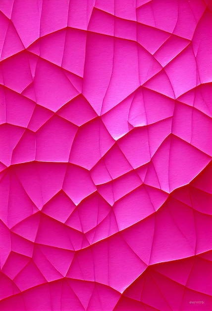 Pink cracked surface abstract background