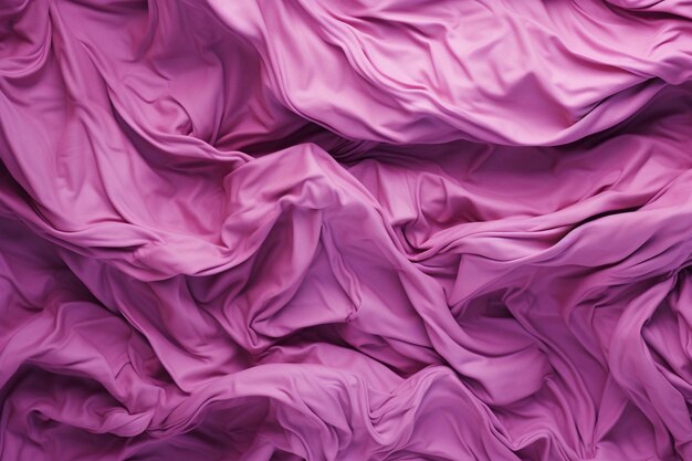 Photo pink crumpled stockinet background