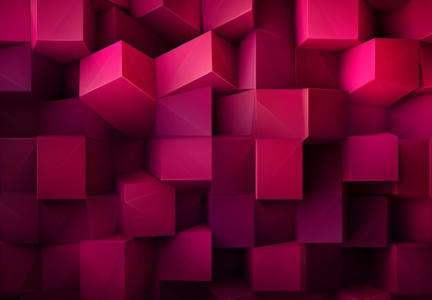 Pink Cubes Concept Rendered