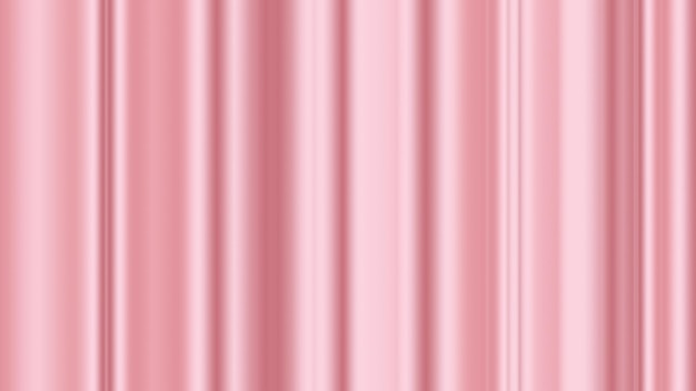 ピンクのカーテン波と抽象的な虹色のホログラフィック背景