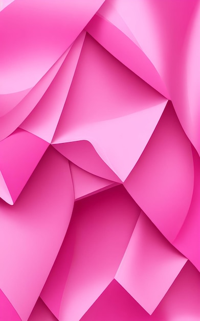 pink curve background