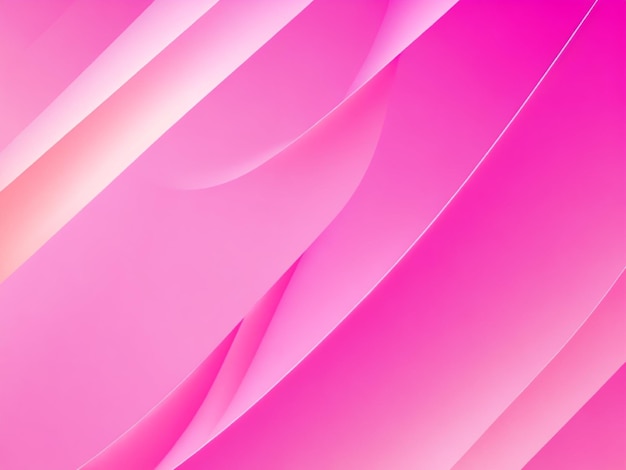 Pink curved shape on background