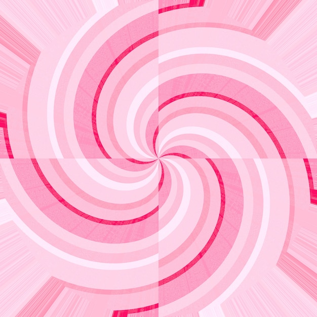 Photo pink curves forming spirals