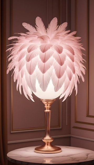 pink decorative table lamps