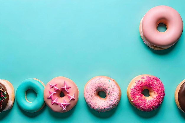 A pink donut with pink sprinkles on it