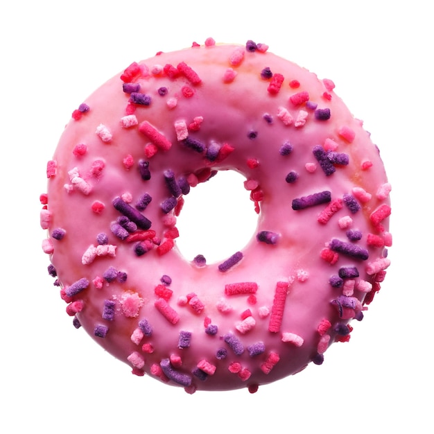 Pink donut