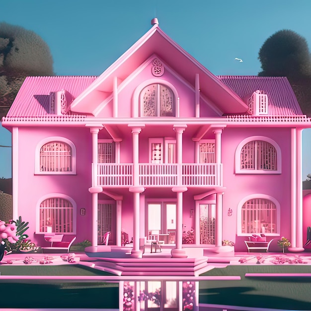핑크색 꿈의 집 (Generative AI)