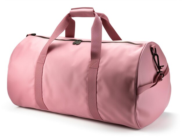 Photo pink duffle bag design