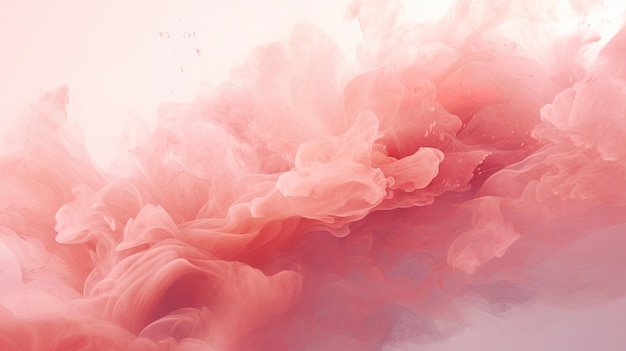 Photo pink dust smoke abstract particles